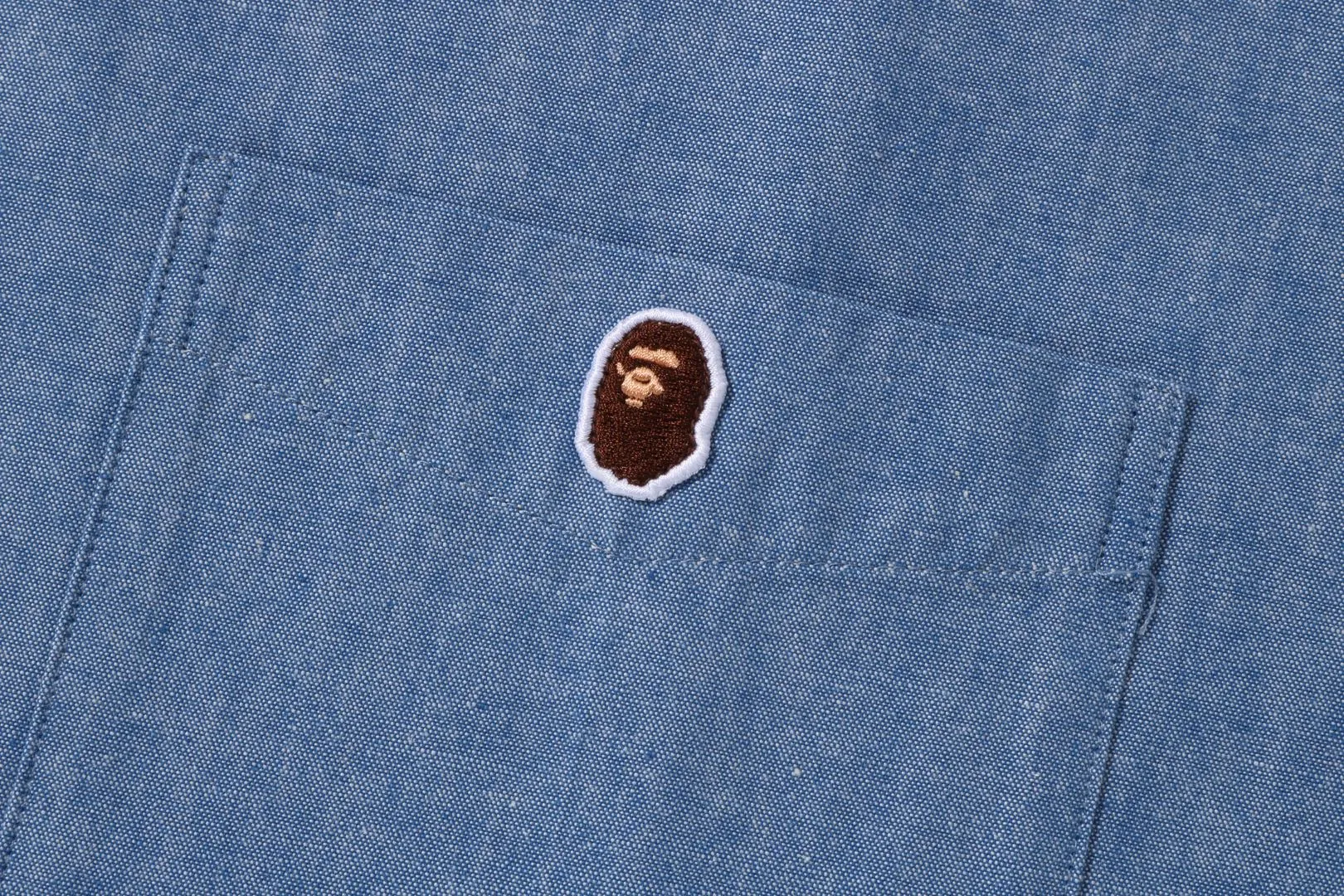 ONE POINT RELAXED FIT CHAMBRAY SHIRT
