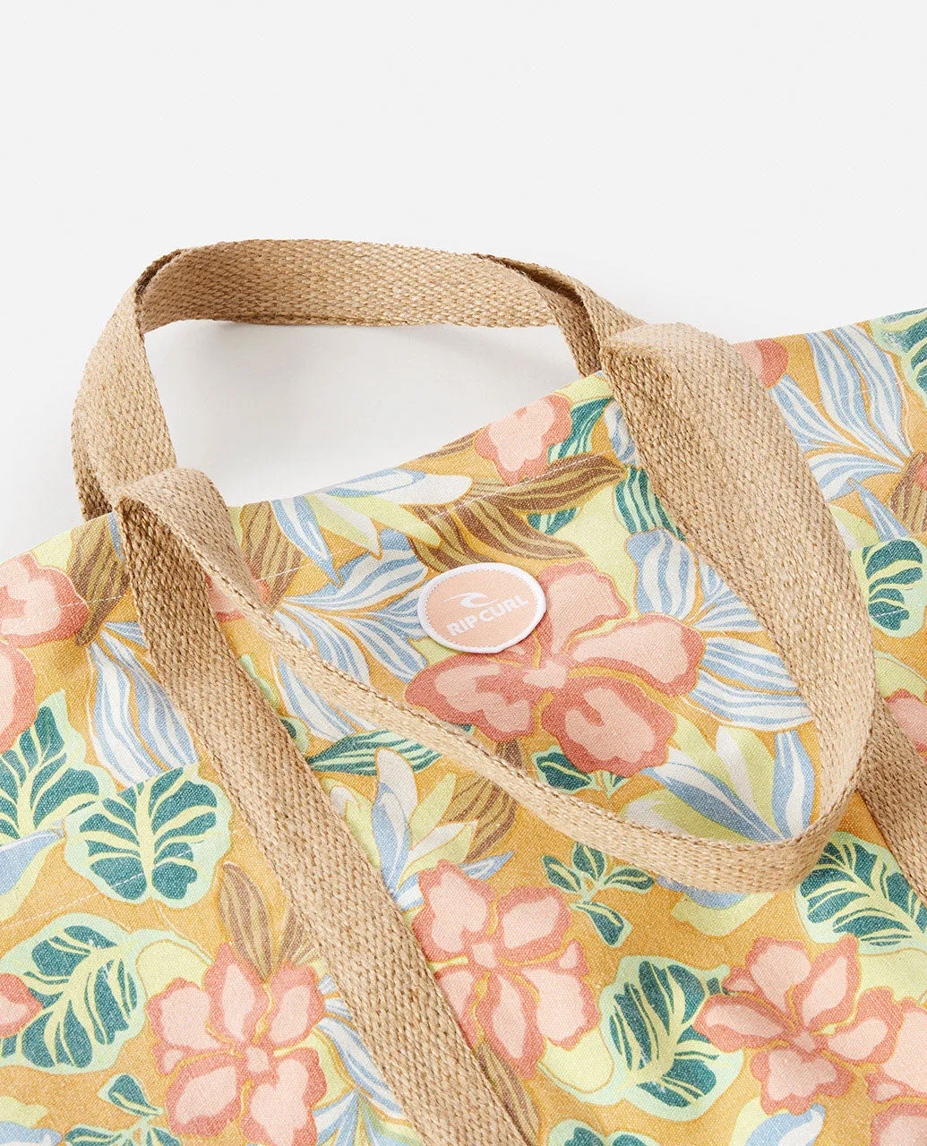 Organic Canvas 29L Beach Tote - Light Orange