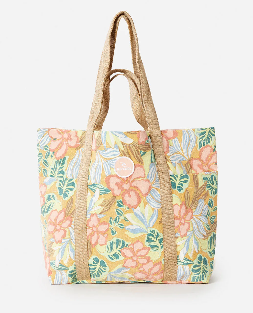 Organic Canvas 29L Beach Tote - Light Orange