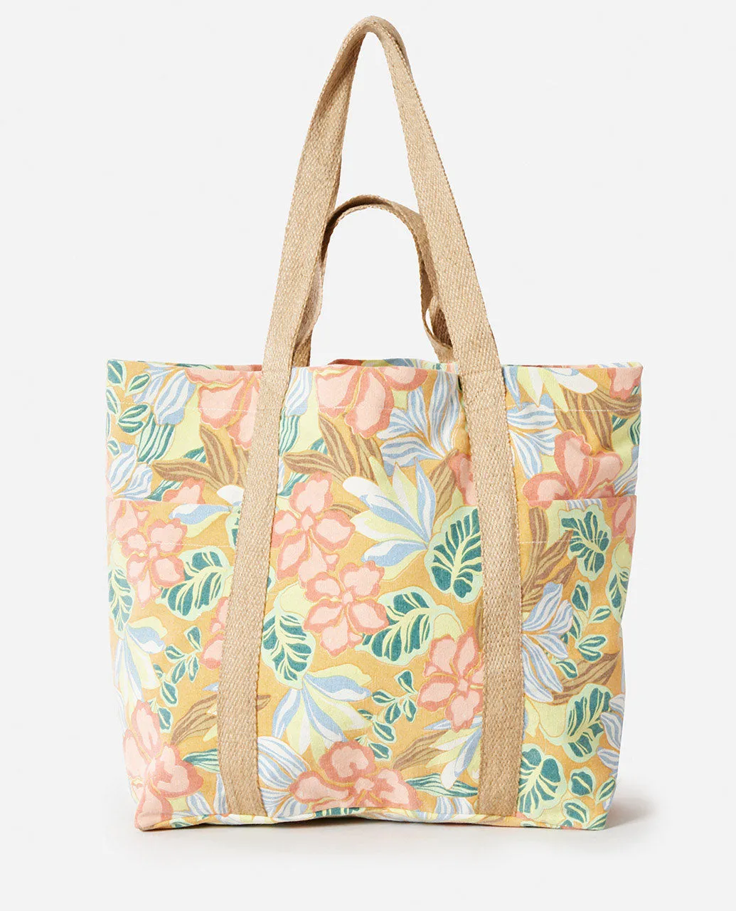 Organic Canvas 29L Beach Tote - Light Orange
