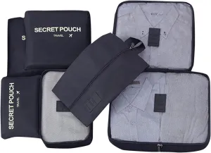 Packing Cubes for Suitcases,7 Set Packing Cubes Luggage Packing Organizers For Travel Compression Bags,Suitcase Organizer Bags Set