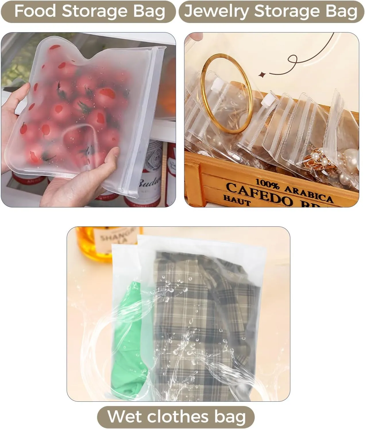 Packing Cubes for Travel, Suitcase Essentials Organizer Bags Set for Luggage, Road Trip Travel Accessories in 4 Sizes (Extra Large, Large, Medium, Small),Suitable for 24-inch suitcase Cream.