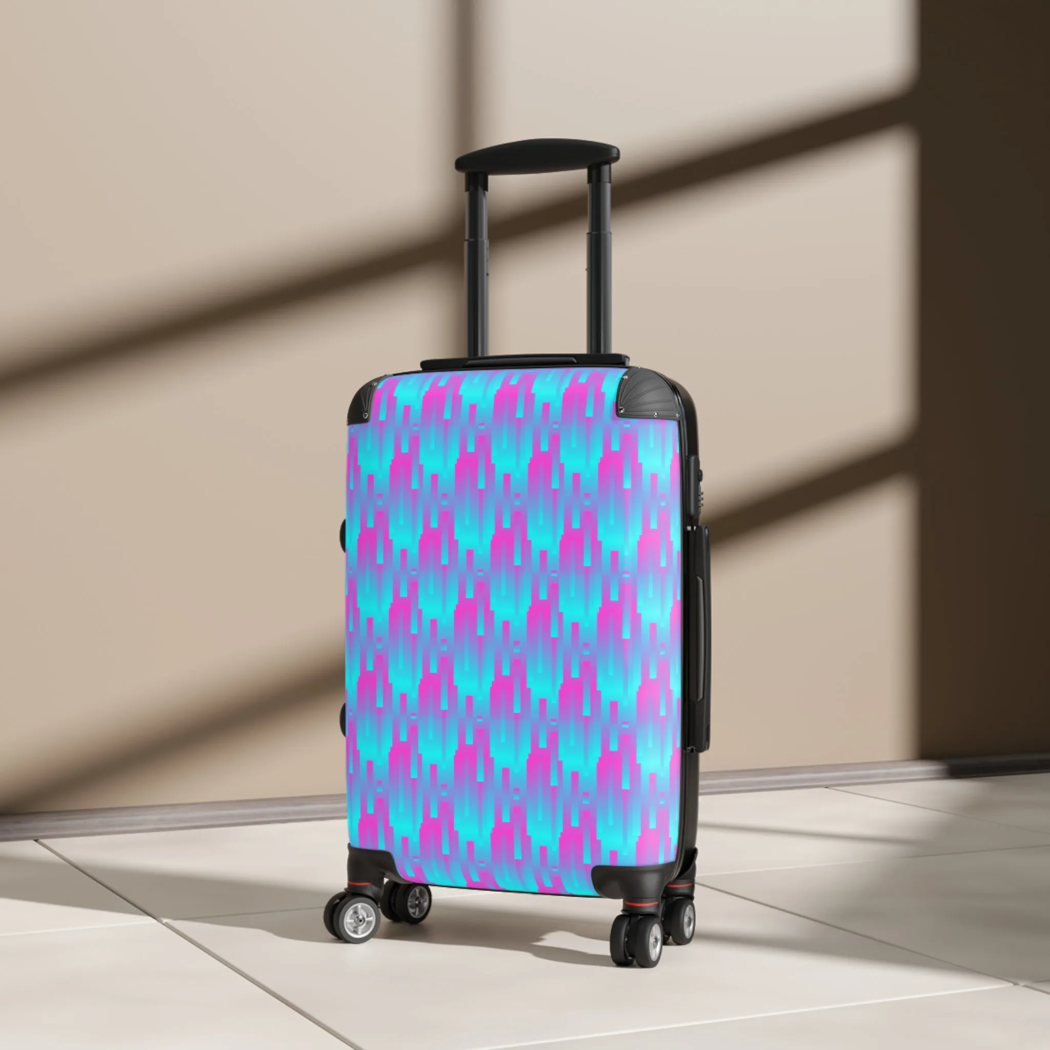 Pink & Blue LinesBaby BlueSuitcase