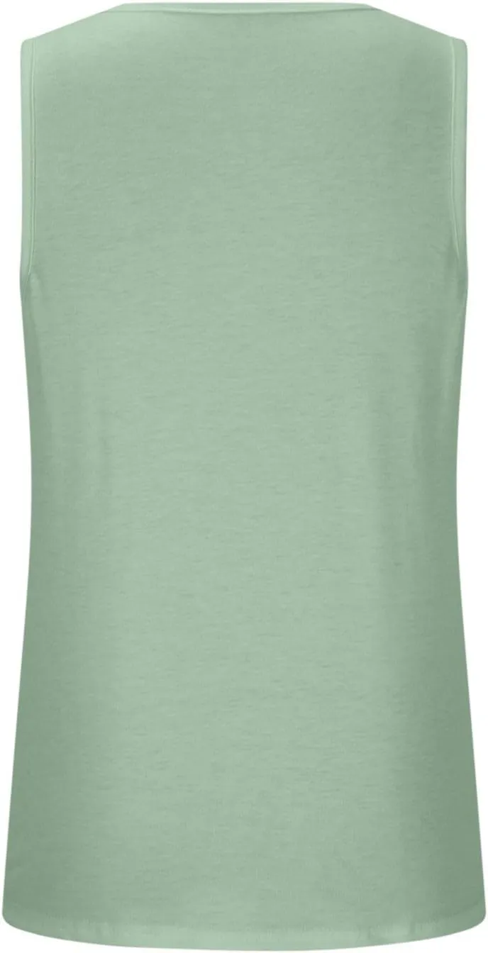 Plus Size Tank Tops for Women Pleated Front Summer Tunics Round Neck Sleeveless Tees Solid Color Casual Blouse