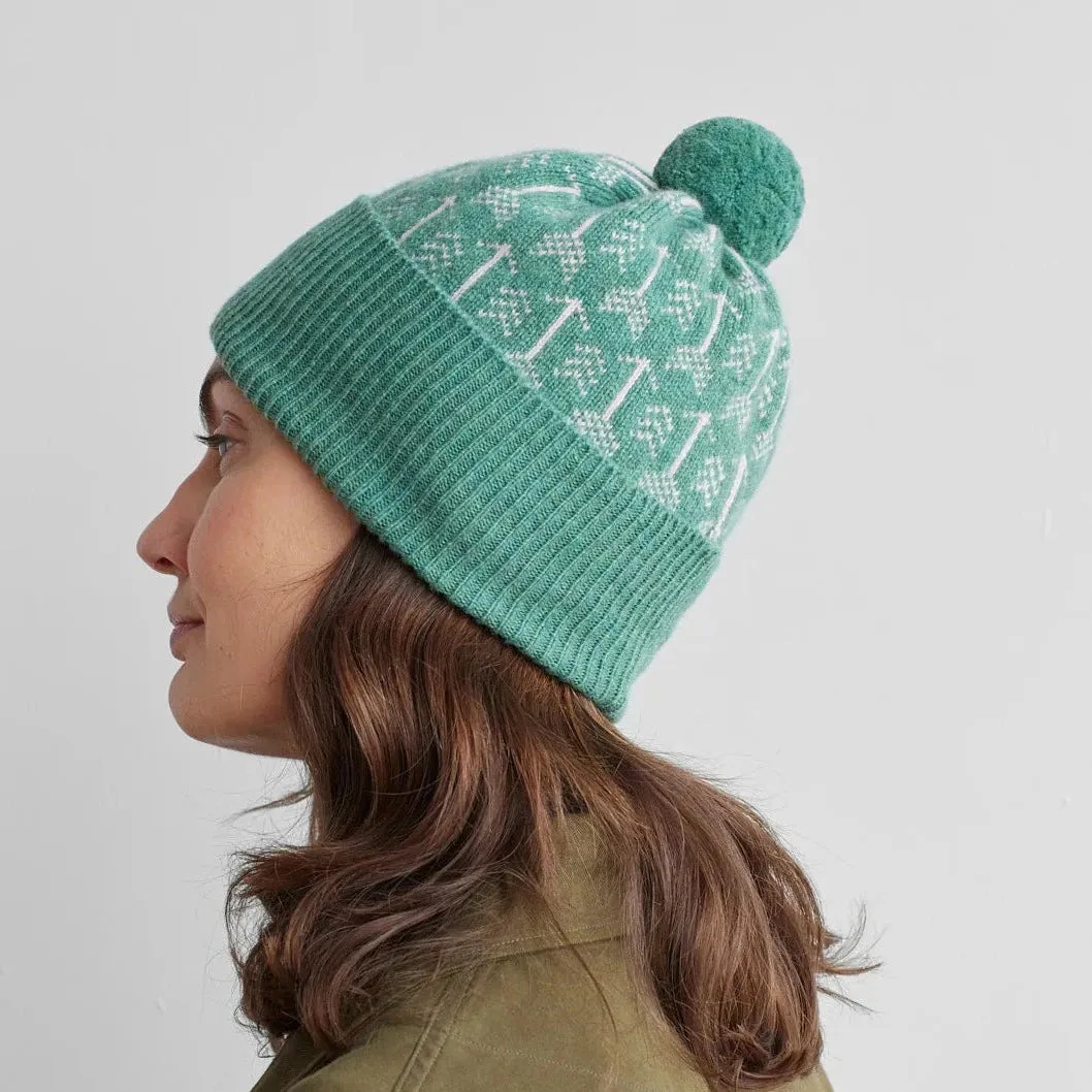 Pom Hat - Arrow - Willow & Seashell