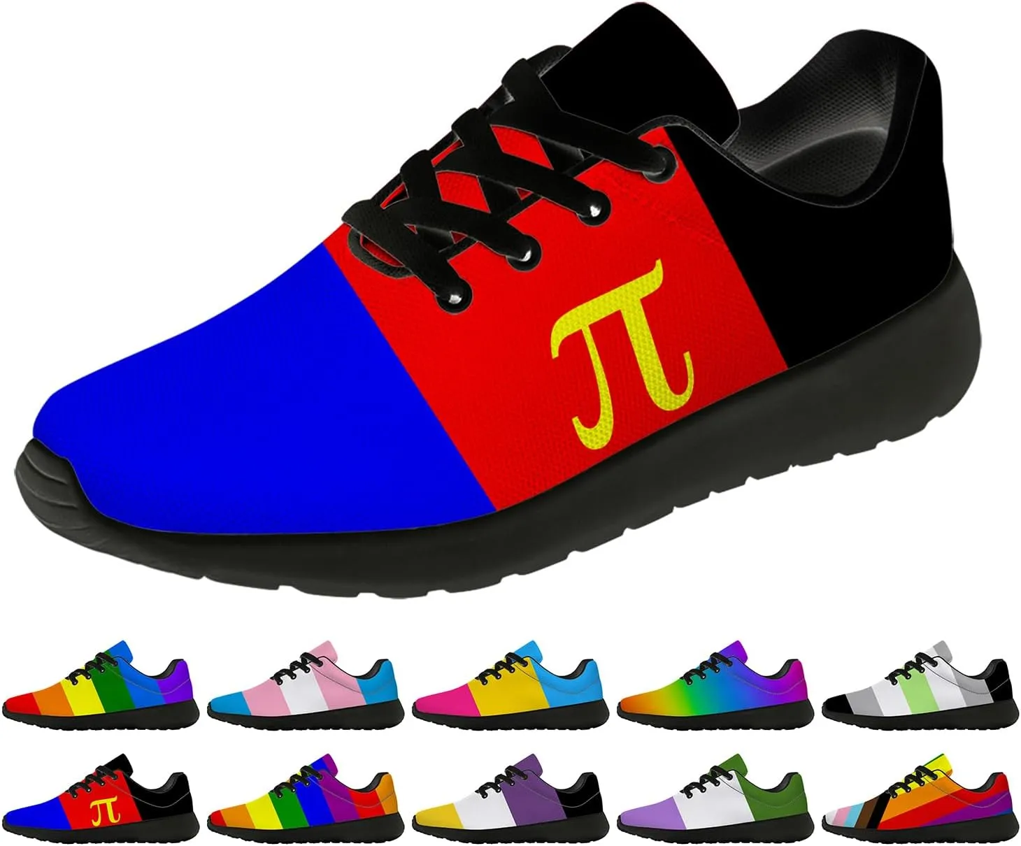 Pride Shoes Women's Men's Running Tennis Shoes Fashion Sneakers Gifts for Women Men
