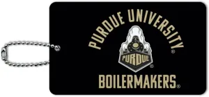 Purdue Boilermakers Luggage Card Suitcase Carry-On ID Tag
