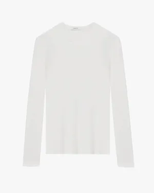 Rib Long Sleeve T-Shirt