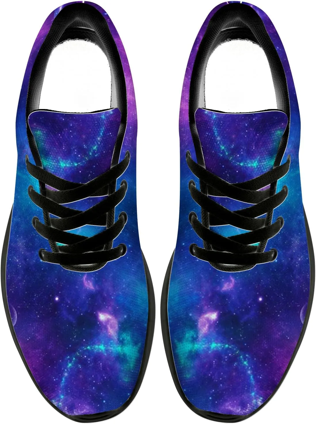 Running Shoes for Women Men Galaxy Shoes 3D Print Sneakers Gifts for Women Men