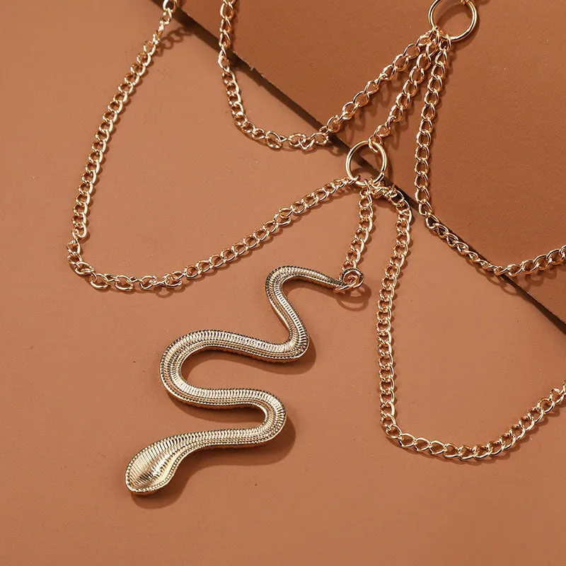 Serpent Temptation Thigh Chain