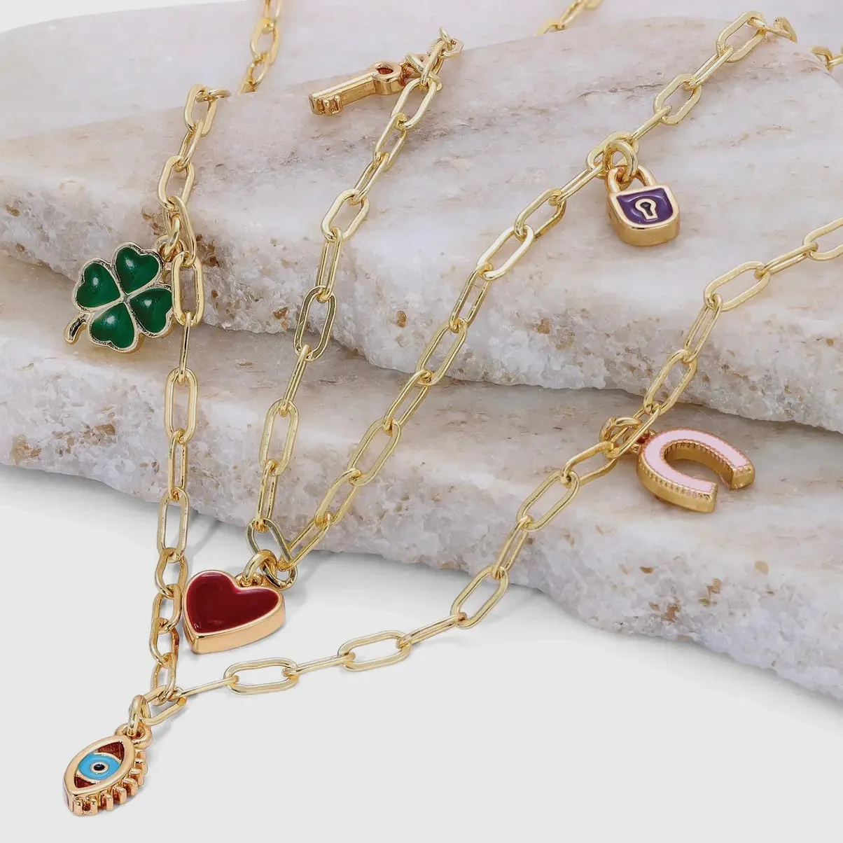 Simple Charm Necklace