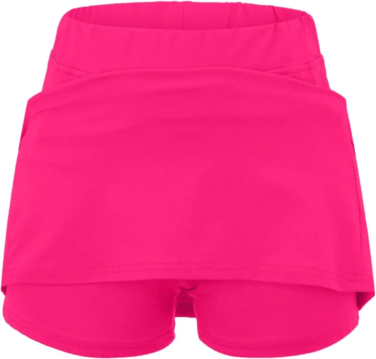 Skorts for Women Dressy Casual High Waist Plus Size Skirt with Shorts Summer Athletic Tummy Control Tennis Skirts Yoga Skort