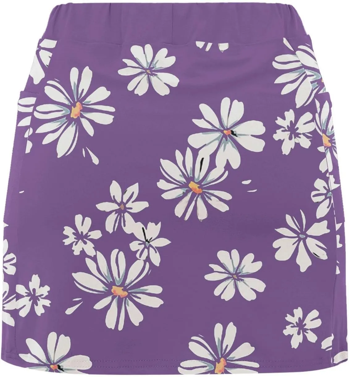 Skorts for Women with Pockets Plus Size Dressy Casual Floral Athletic Tennis Skirts with Shorts Summer Yoga Golf Skort
