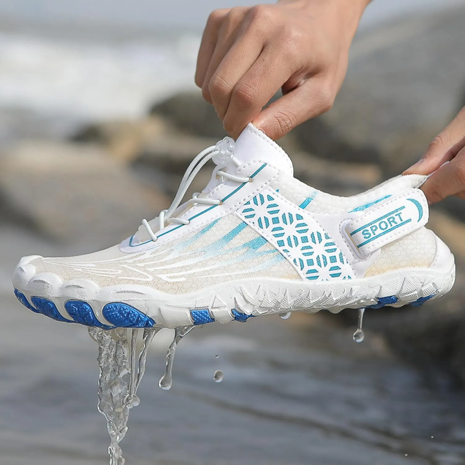 Slip on Walking Shoes Women Dressy Knitted Non Slip Vintage Wide Running Shoes Breathable Gym Workout Shoes Ladies 2024 Fashion Sneakers