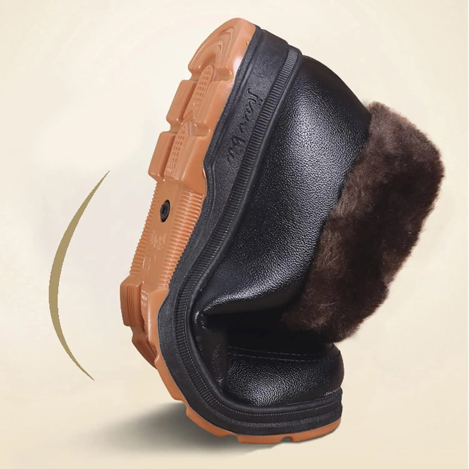 Snow Hiking Boots for Women Waterproof Non Slip Womens White Snow Boots Size 12 Womens Winter Boots Waterproof Size 7.5 Womens Ankle Boots Low Heel Waterproof Botas Para El Frio De Mujer Impermeables