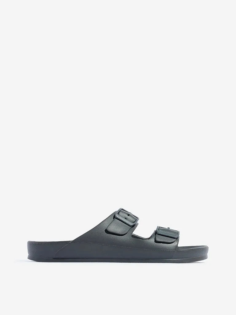 SOLEPLAY Grey Dual Strap Flip-Flop