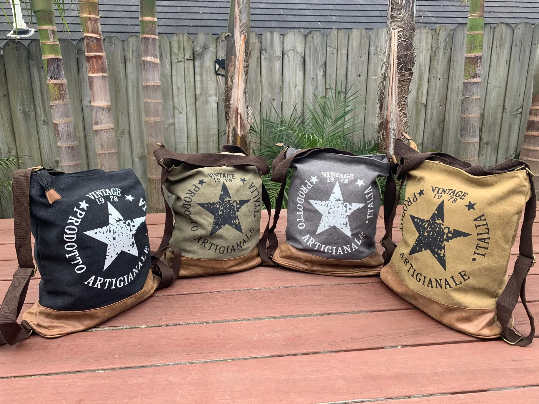STAR CANVAS BAG