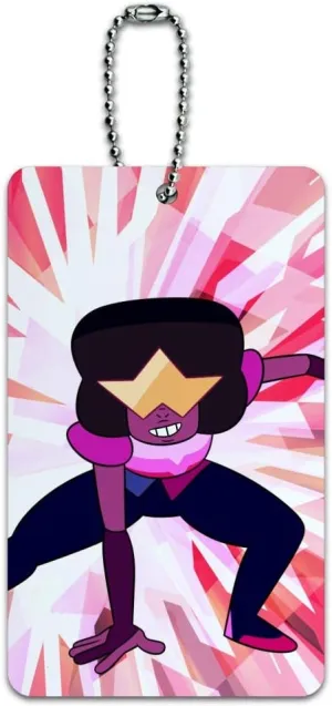 Steven Universe Garnet Luggage Card Suitcase Carry-On ID Tag