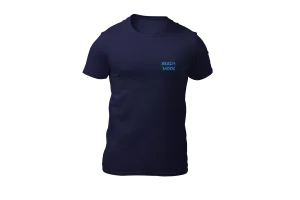 T-shirt Beach Mode - Blauw