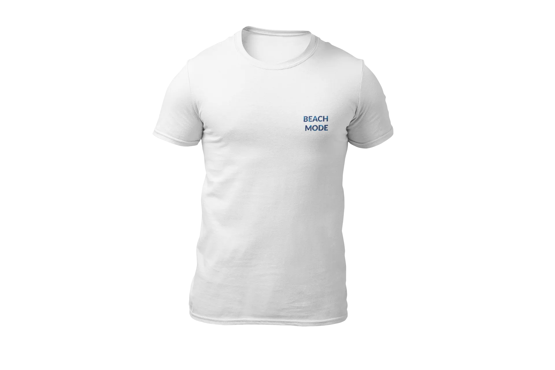 T-shirt Beach Mode - Blauw