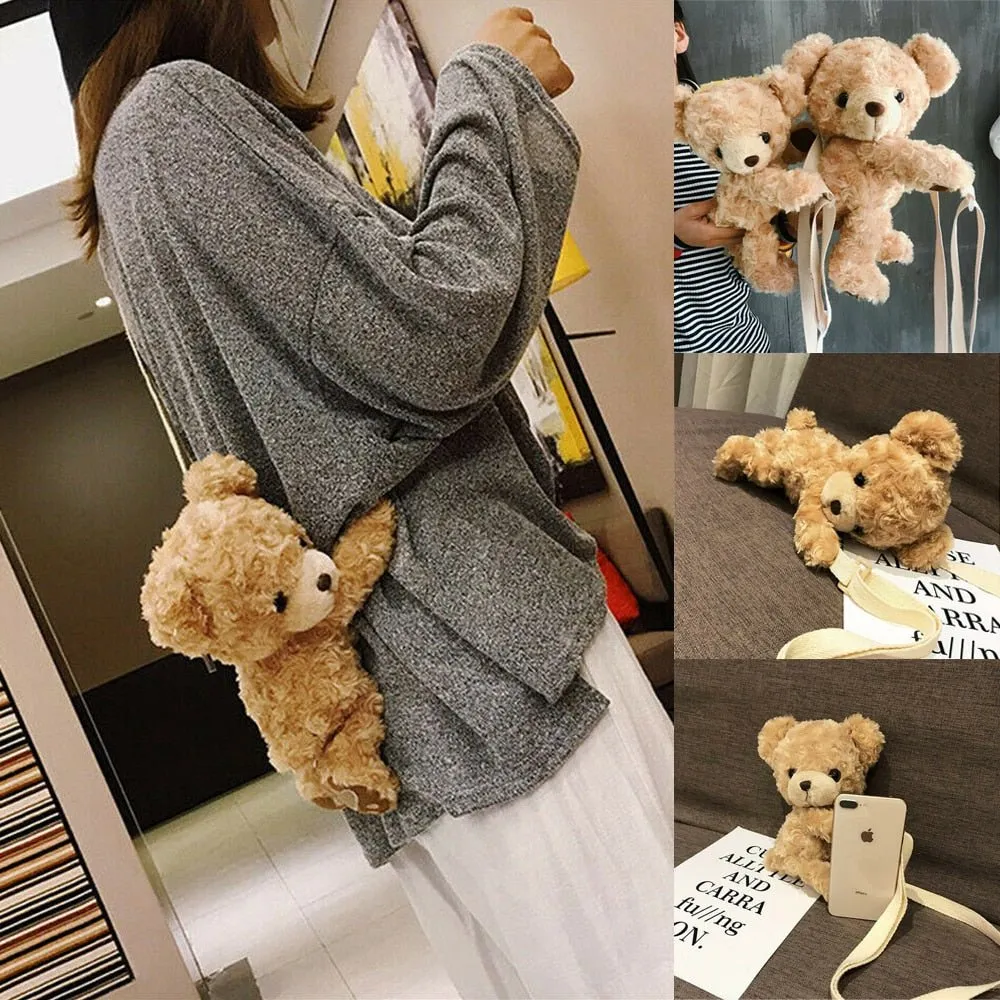 Teddy Hugs Cross-Body Bag -  Adorable and Convenient Bag for Your Essentials