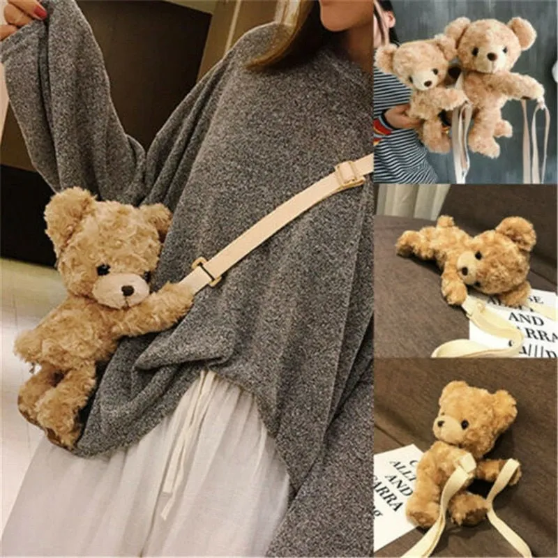 Teddy Hugs Cross-Body Bag -  Adorable and Convenient Bag for Your Essentials