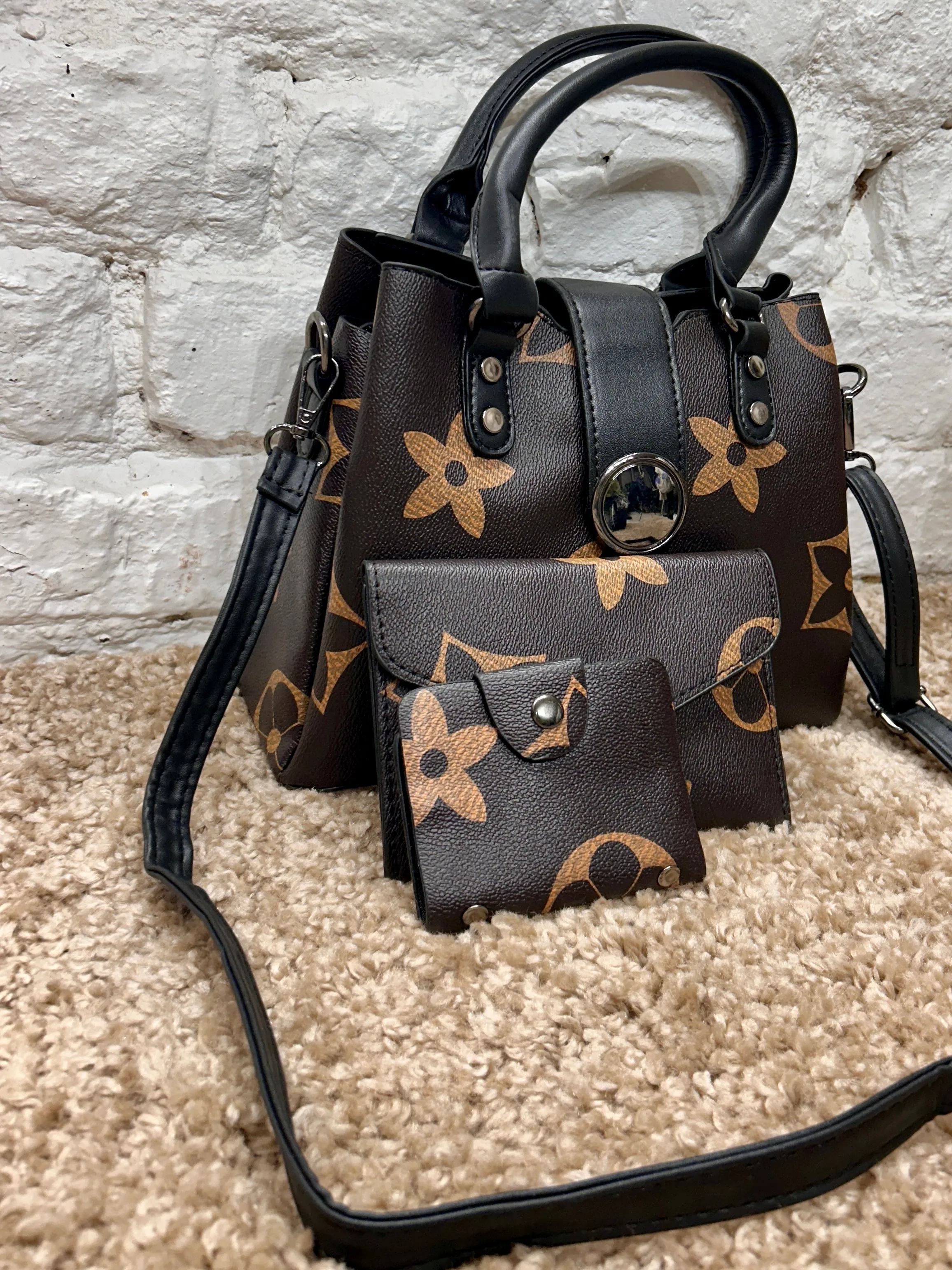 The City Luxe Pattern 3 in one Hand Bag