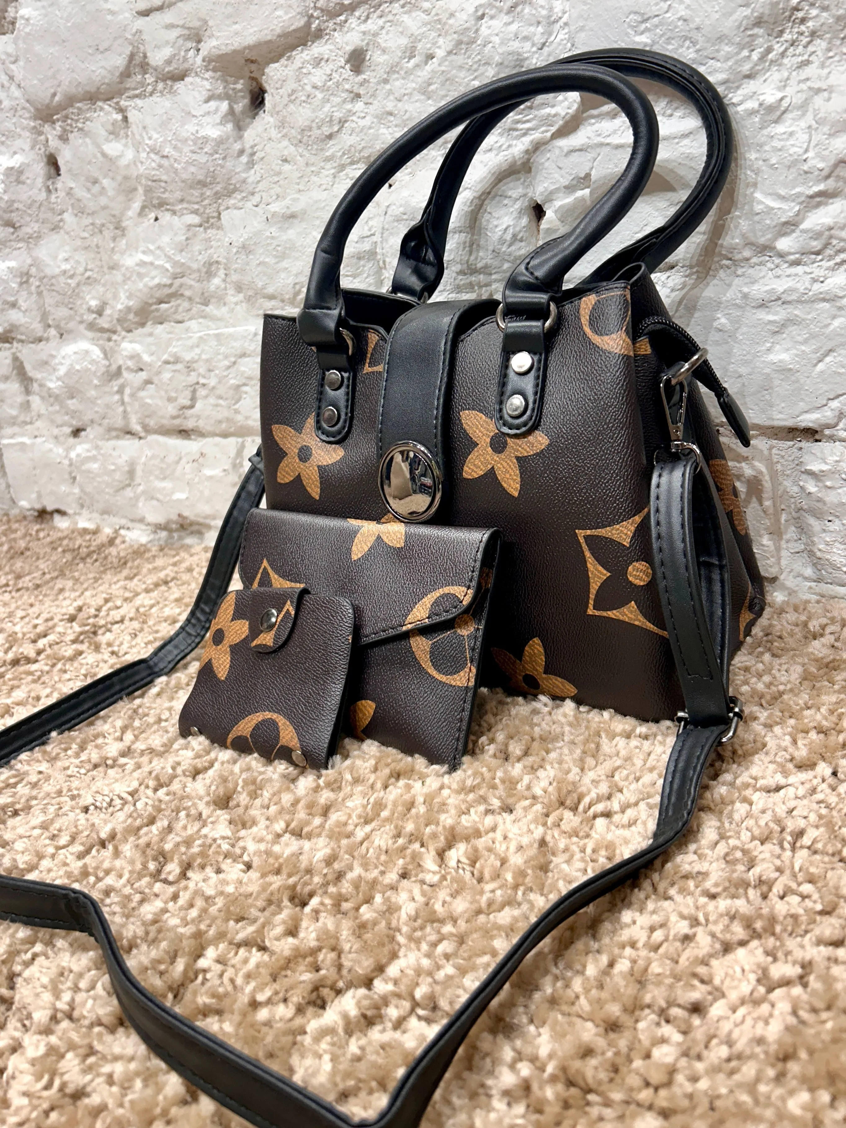 The City Luxe Pattern 3 in one Hand Bag