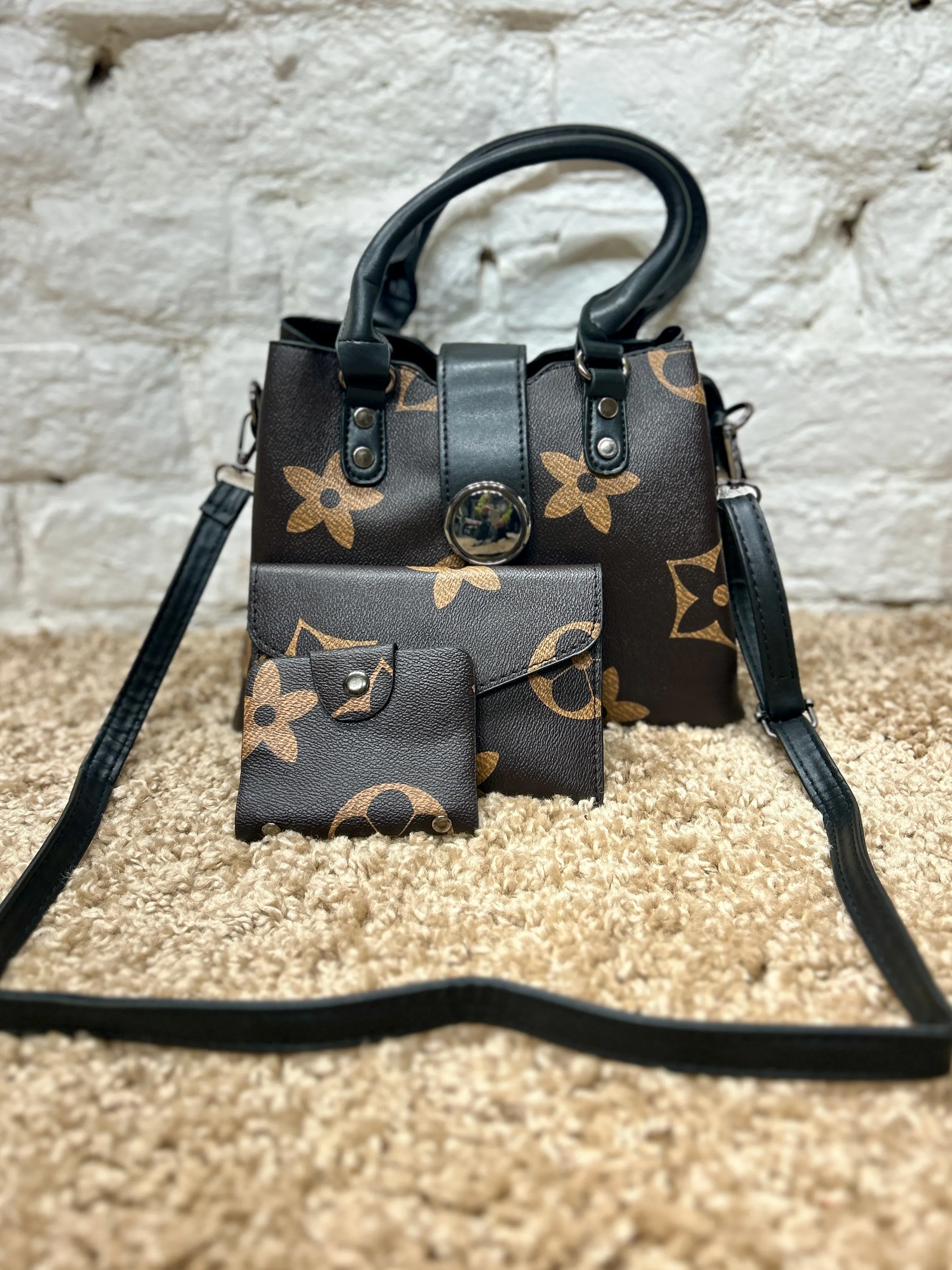 The City Luxe Pattern 3 in one Hand Bag