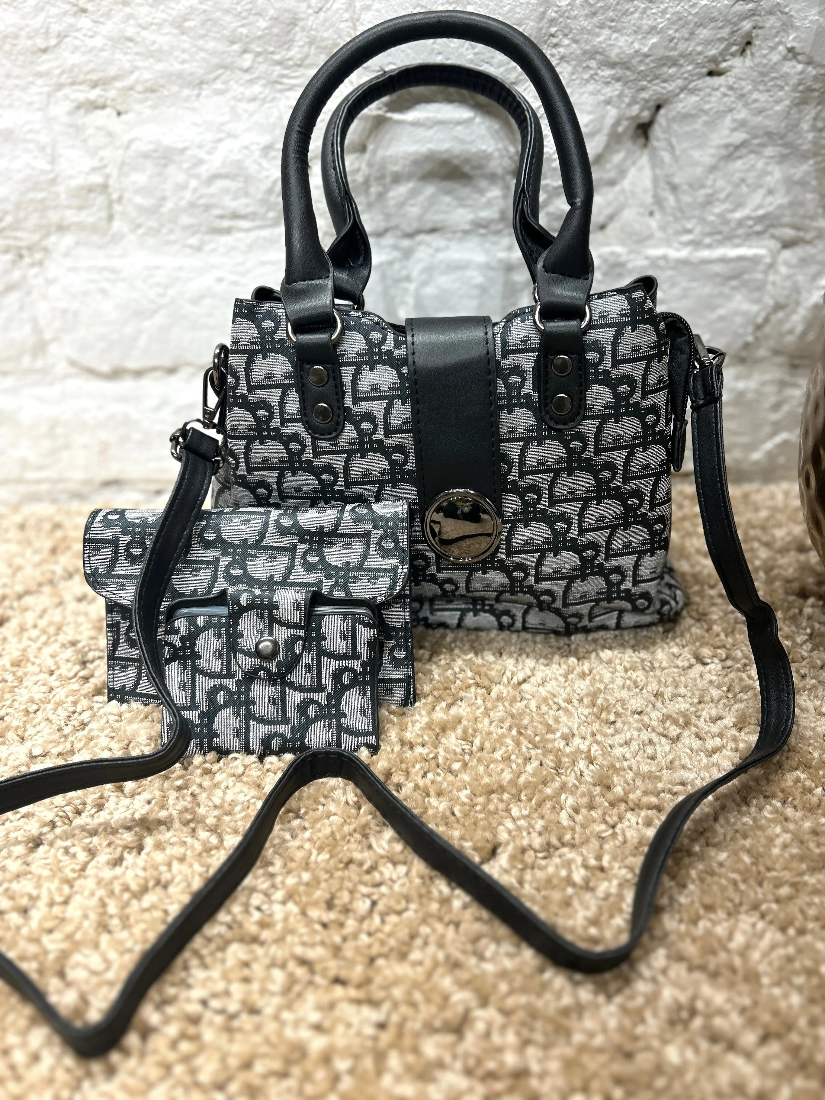 The City Luxe Pattern 3 in one Hand Bag