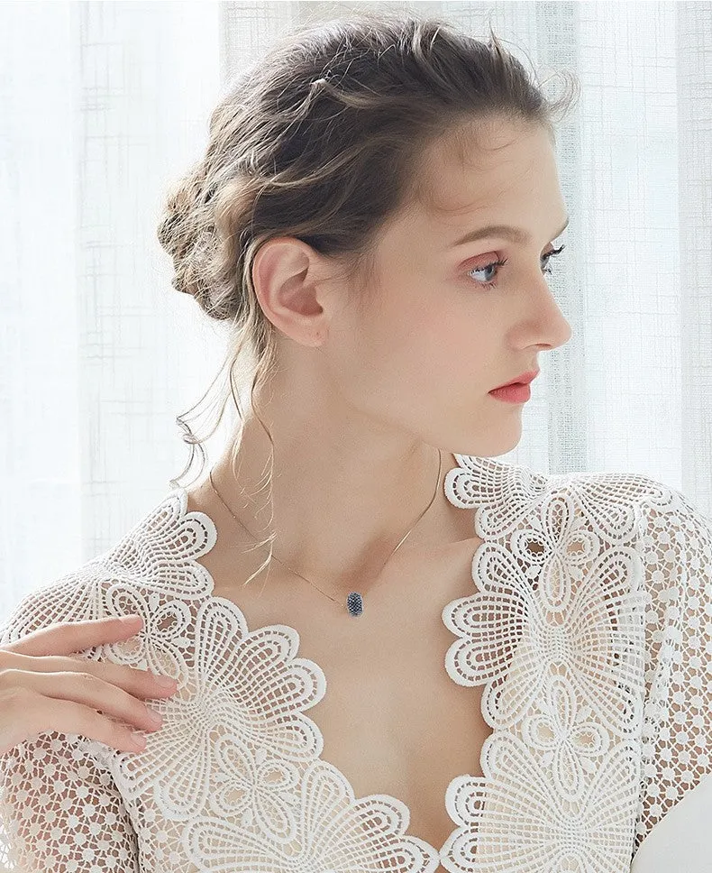 The colorful swarovski charm