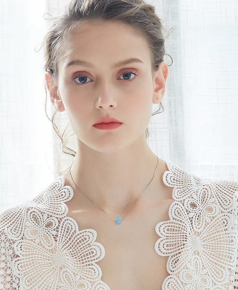 The colorful swarovski charm