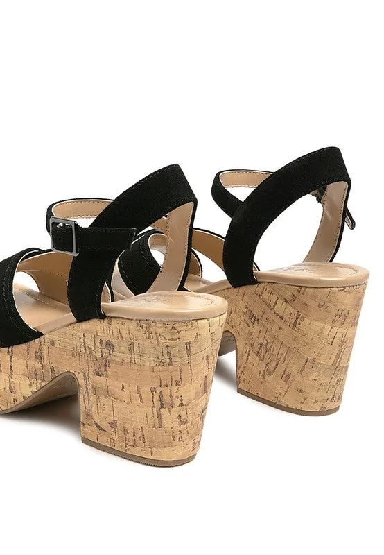 ULLA High Heeled Block Sandals