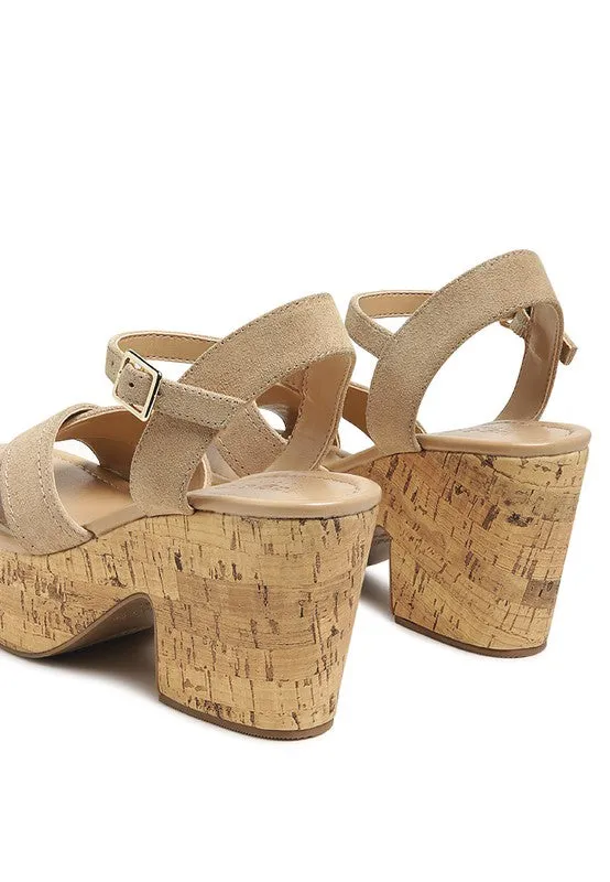ULLA High Heeled Block Sandals