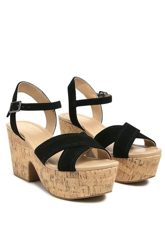 ULLA High Heeled Block Sandals