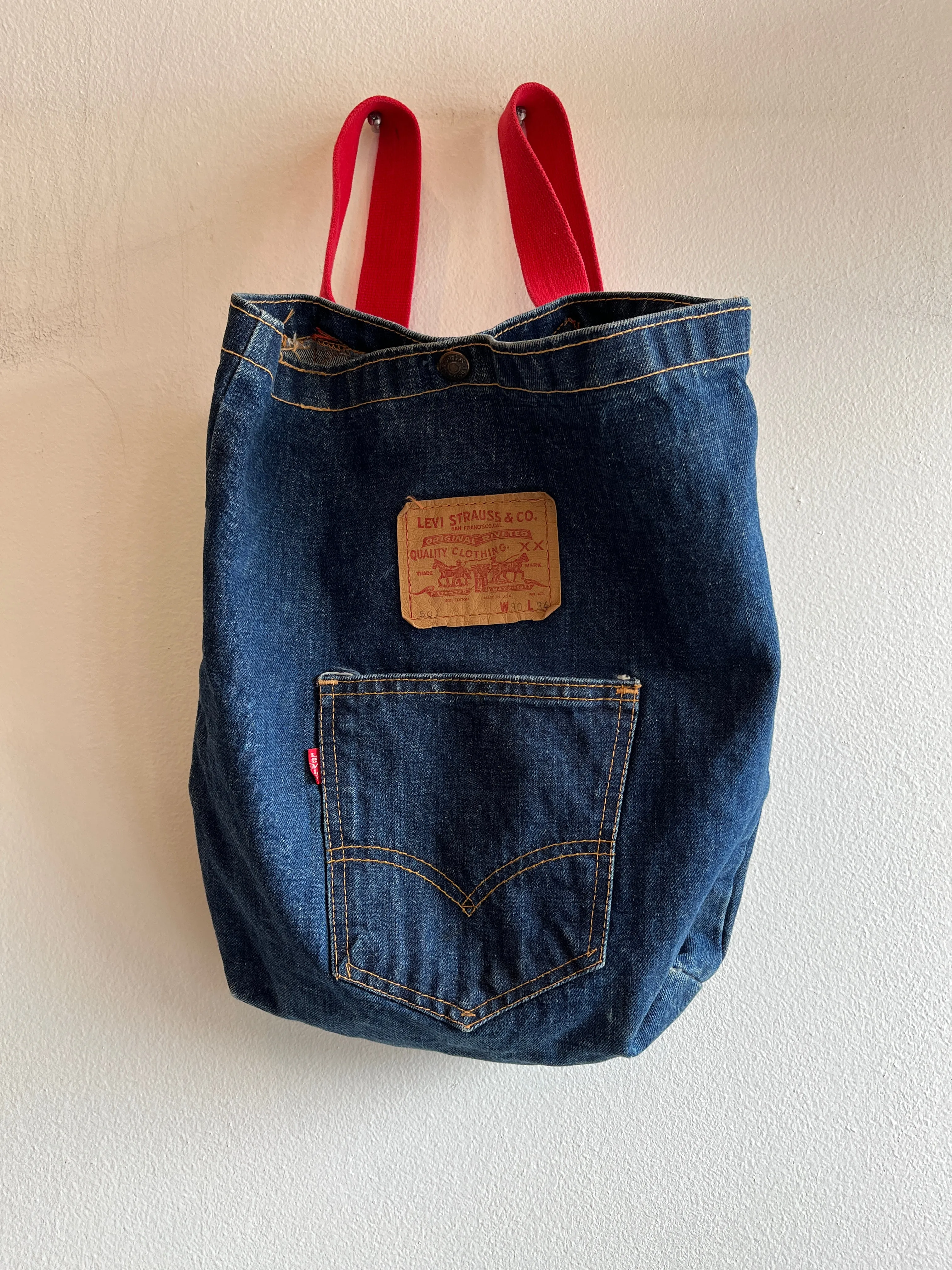 Vintage 1960s Levis Backpack