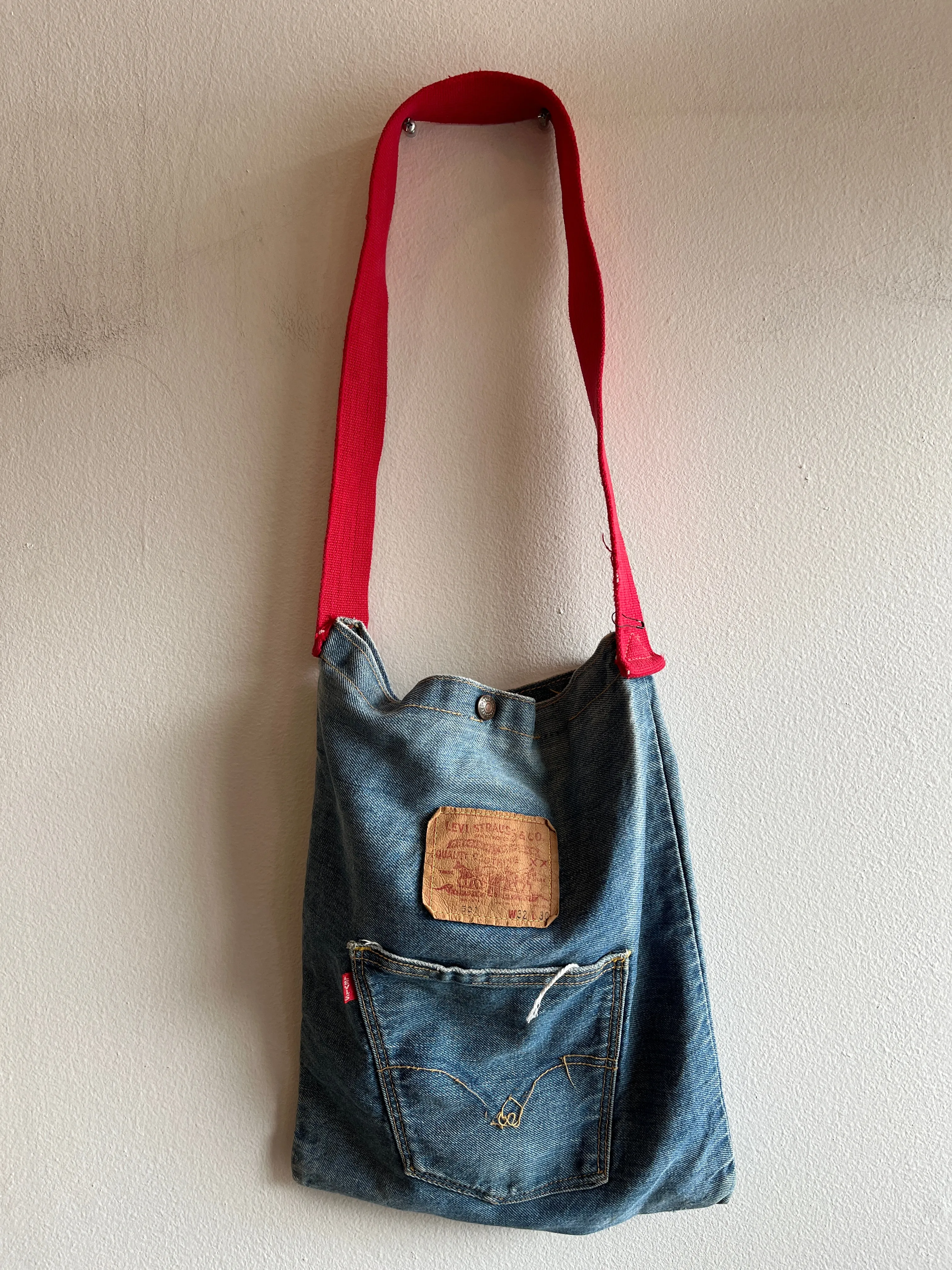 Vintage 1960s Levis Big E Tote Bag