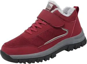 Waterproof Winter Boots Women Slip on Snow Boots for Women Ankle Booties Ladies Snow Boots Waterproof Wide Boots for Winter Fashion for Women Slip on Botas De Nieve Impermeables Para Mujer