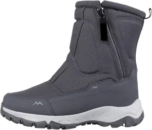 Winter Shoes Men Snow Boots Waterproof Winter Boots Zipper Wide Toe Box Barefoot Boot Plush Lined Ankle Boots