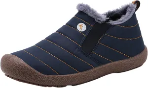 Winter Snow Boots for Women Slip on Womens Tall Pull on Snow Boots Womens Winter Boots Zipper Grey Waterproof Winter Womens Boots Size 10 Botas Termicas Para El Trabajo De Mujer