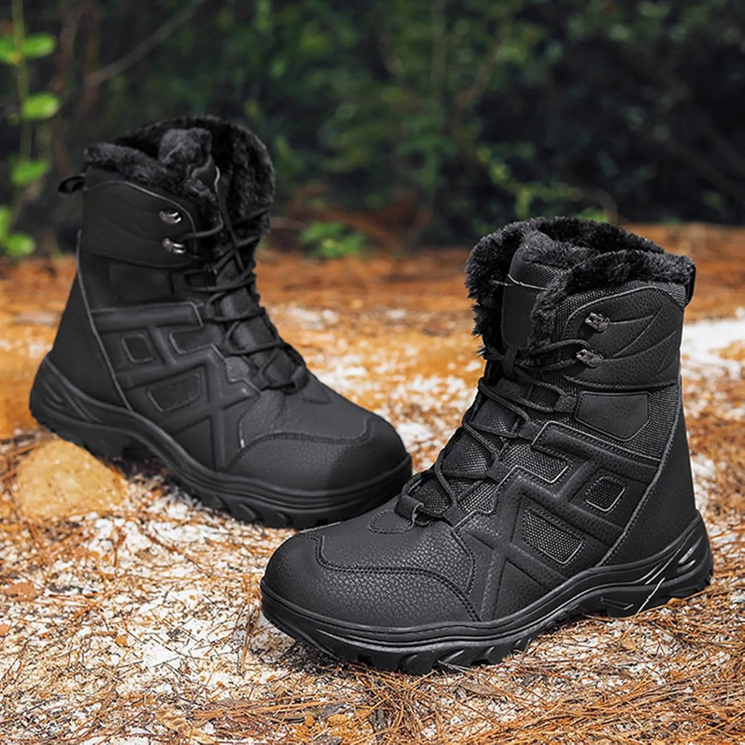 Womens Waterproof Winter Boots 11 Wide Boho Winter Ankle Boots for Women Low Heel Brown Snow Boots for Women Tall Winter Boots for Women Womens Slip on Winter Boots Wide Deals Cheap