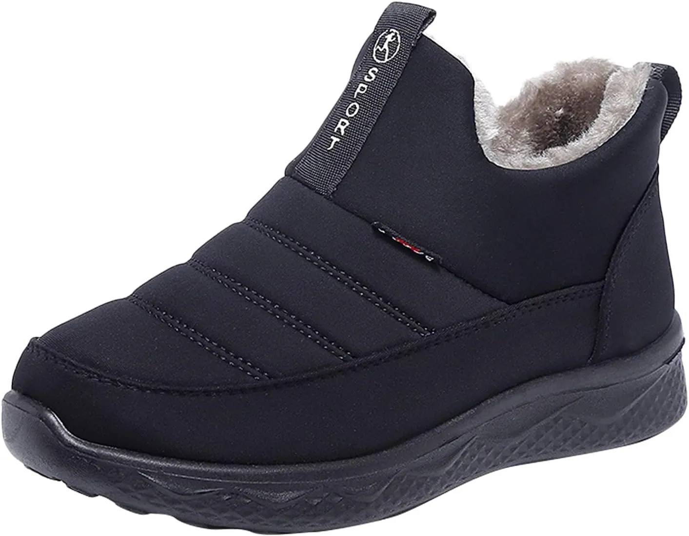 Womens Waterproof Winter Boots Size 9 Lightweight Waterproof Snow Boots Women Women's Waterproof Snow Booties Women's Winter Booties Tall Winter Snow Boots for Women
