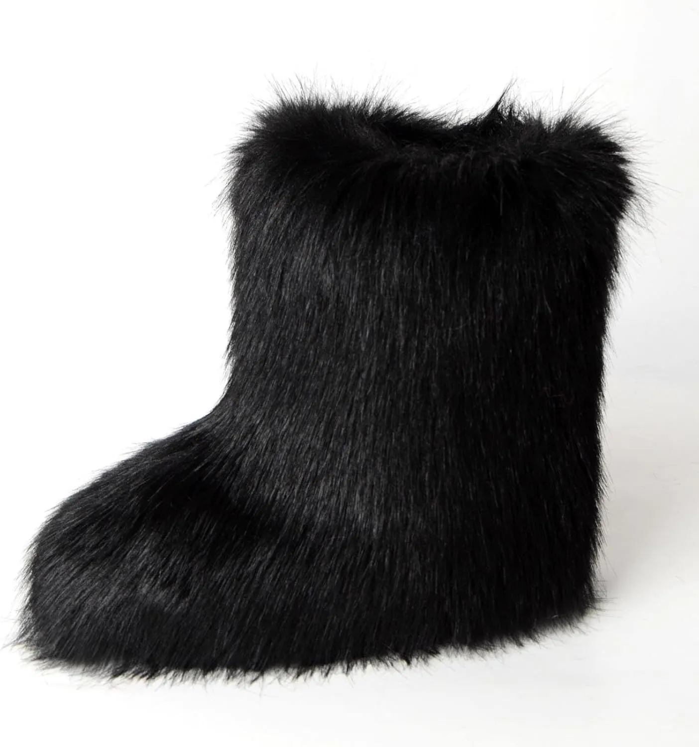 Womens Winter Snow Boots Wide Width Women Snow Boots Tall Women Winter Boots Slip on 8.5 Winter Dress Boots for Women Low Heel Botas Para Trabajo De Invierno Mujeres