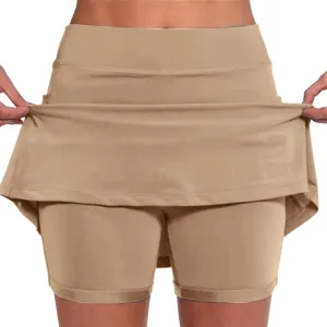 ZYXTIM Tennis Skirts Golf Shorts for Women Plus Size Stretch Cool Dry Summer Workout Sport Fitness Yoga Outfit with Pockets